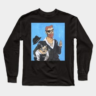 Fernando Pessoa and Camões - Literature Bros Long Sleeve T-Shirt